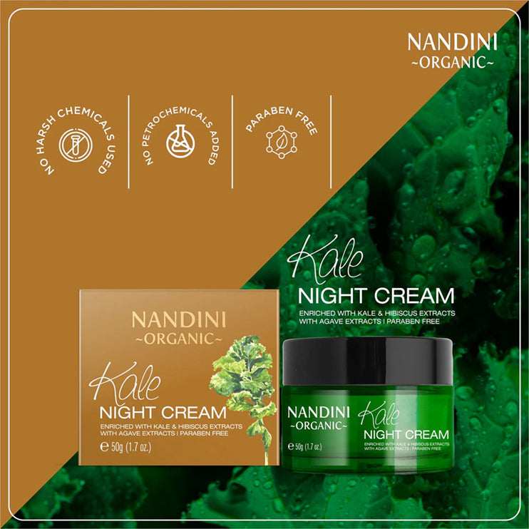 Nandini Organic Kale Night Cream 50g