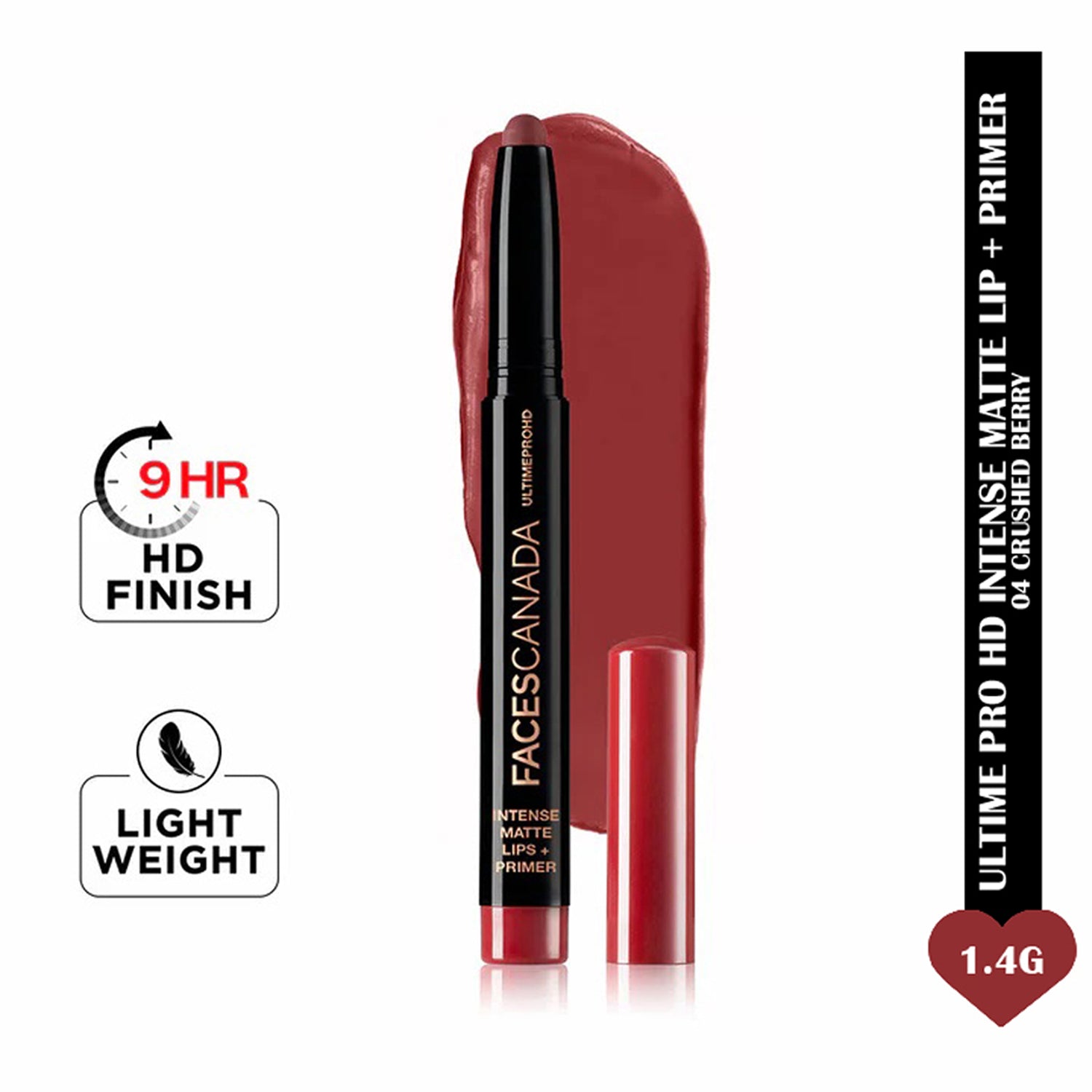 Faces Ultime Pro Hd Intense Matte Lips Plus Primer1.4G