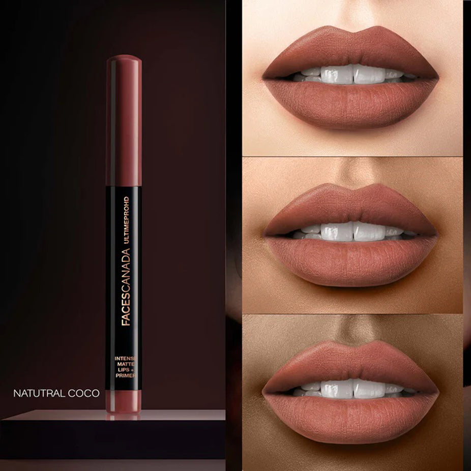 Faces Ultime Pro Hd Intense Matte Lips Plus Primer1.4G