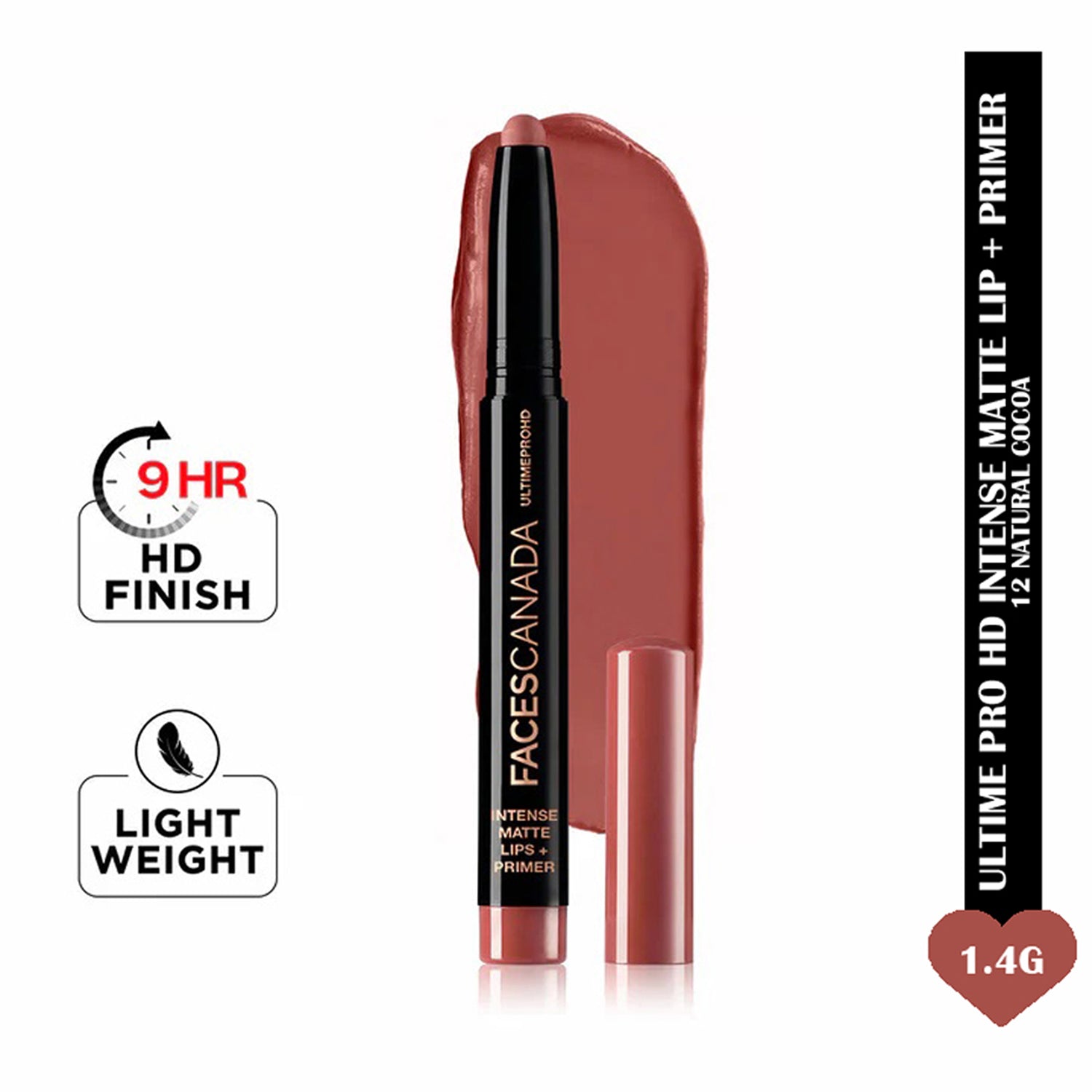 Faces Ultime Pro Hd Intense Matte Lips Plus Primer1.4G