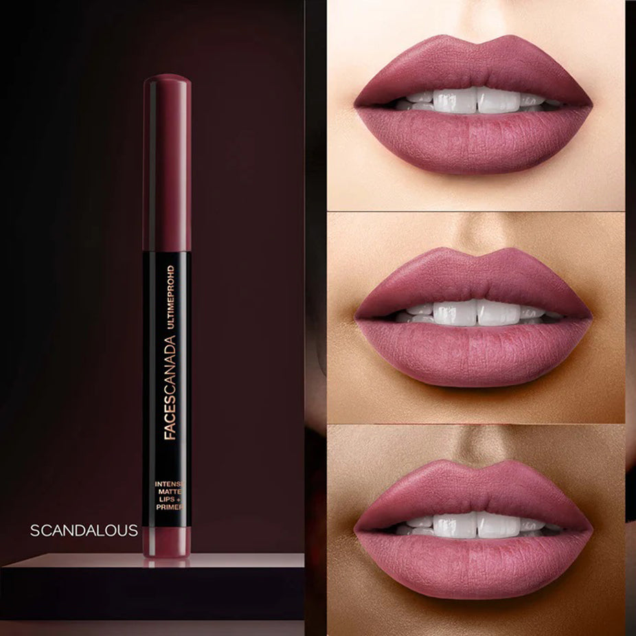 Faces Ultime Pro Hd Intense Matte Lips Plus Primer1.4G