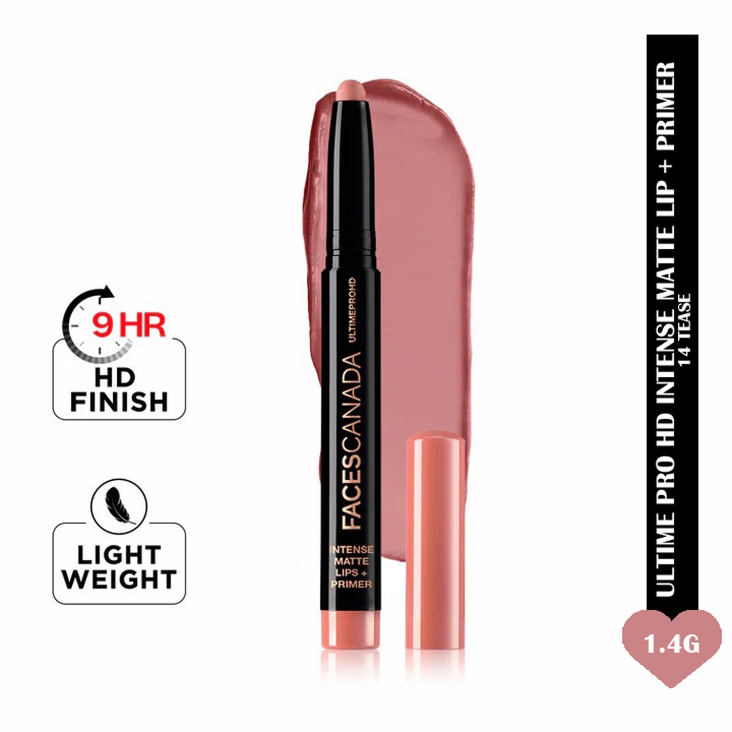 Faces Ultime Pro Hd Intense Matte Lips Plus Primer1.4G