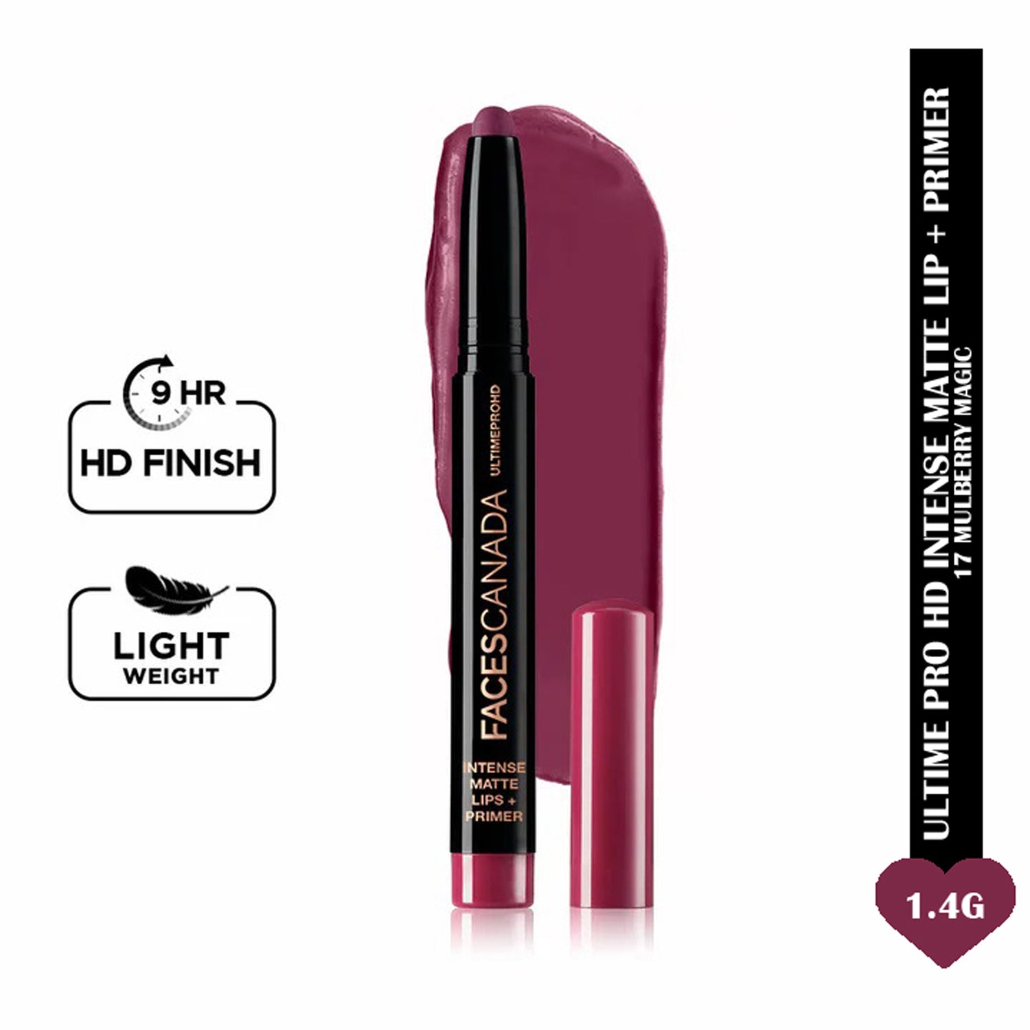 Faces Ultime Pro Hd Intense Matte Lips Plus Primer1.4G