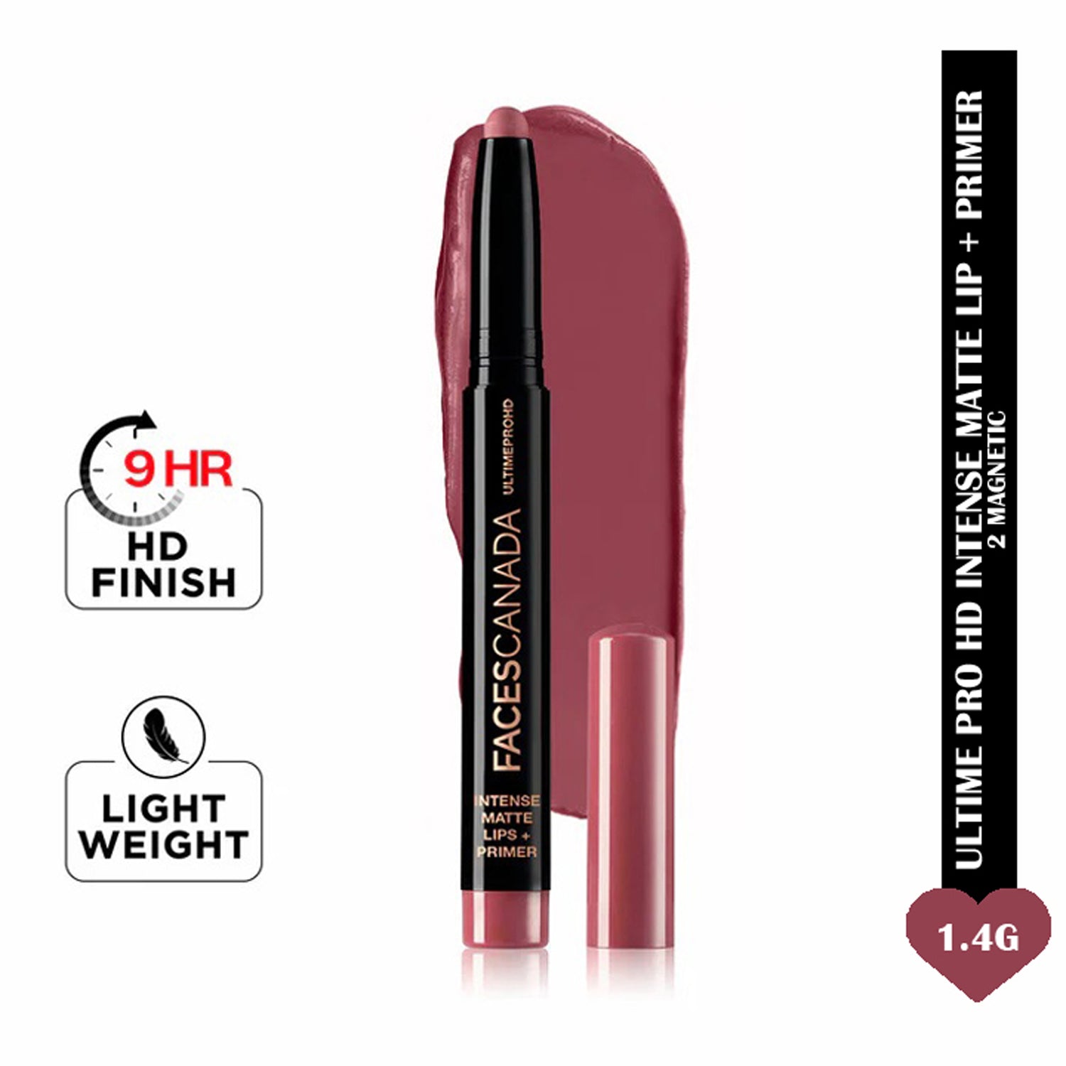 Faces Ultime Pro Hd Intense Matte Lips Plus Primer1.4G
