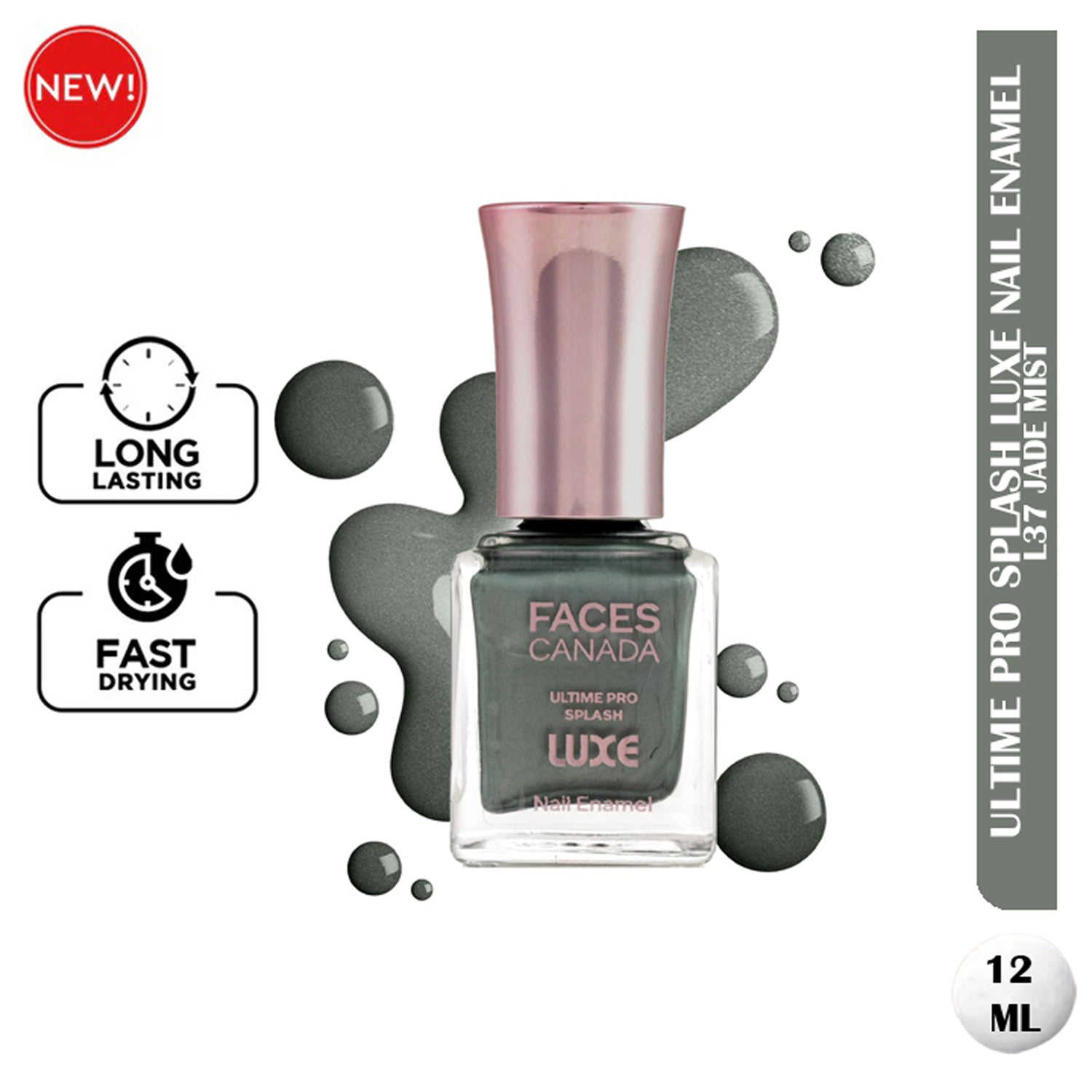 Faces Ultime Pro Splash Luxe Nail Enamel 12Ml