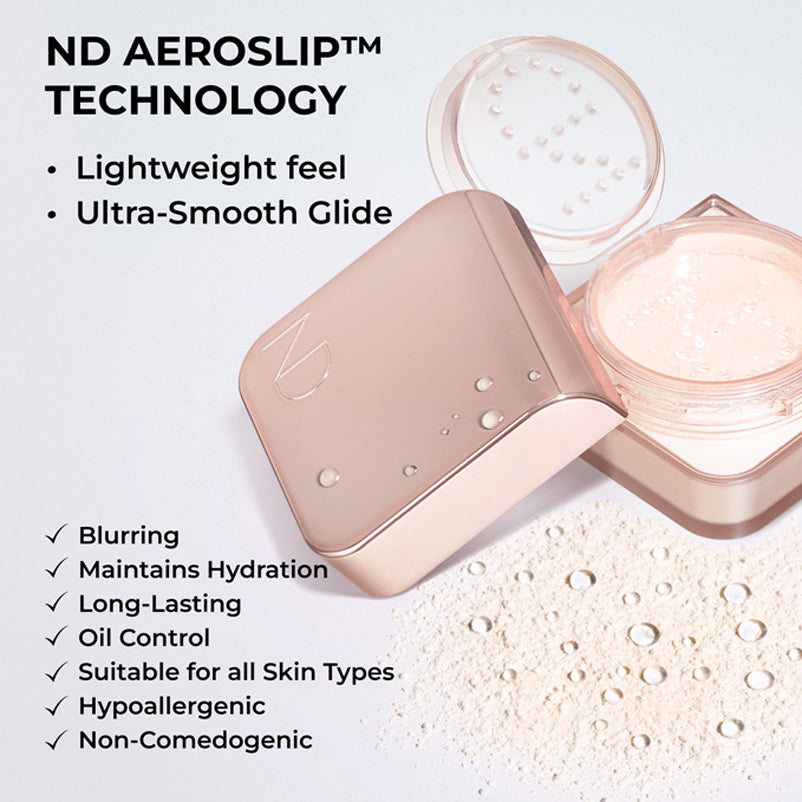 Natasha Denona Hy.Glam Setting Powder Sweat & Waterproof Translucent Blurring Powder 18g