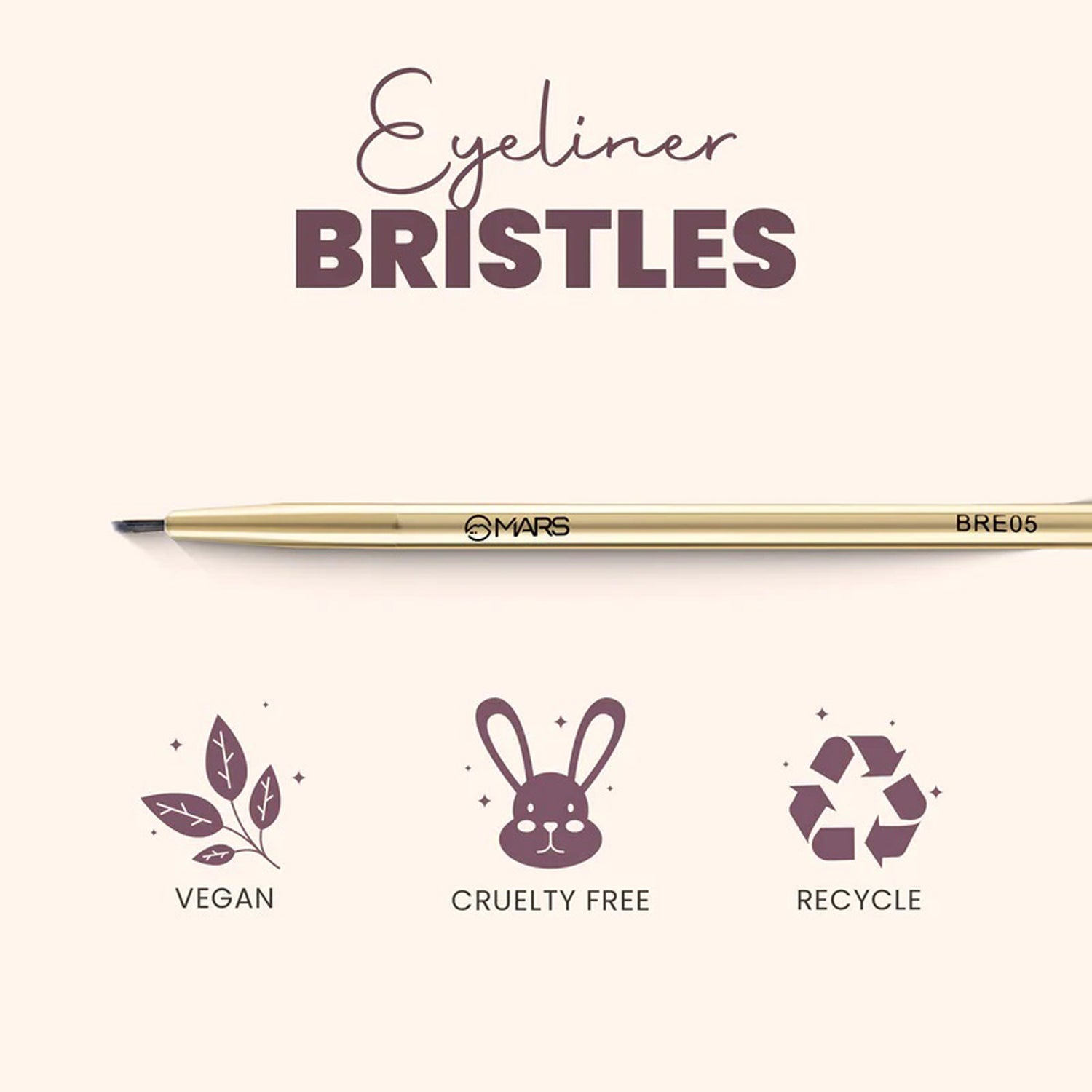 Mars Artist Arsenal Eyeliner Brush (Bre05)