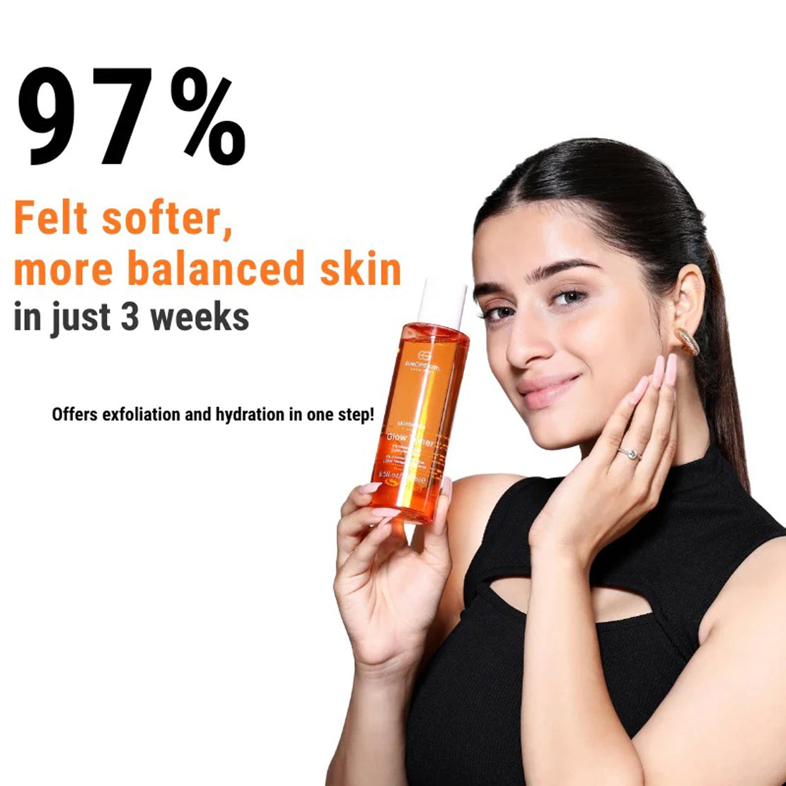 Europe Girl Skintreats Glow Toner Infused with 5Per Glycolic Acid 250ML