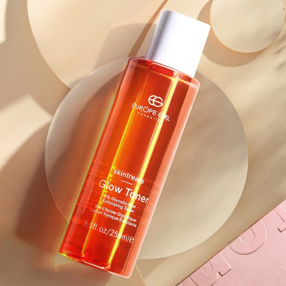 Europe Girl Skintreats Glow Toner Infused with 5Per Glycolic Acid 250ML