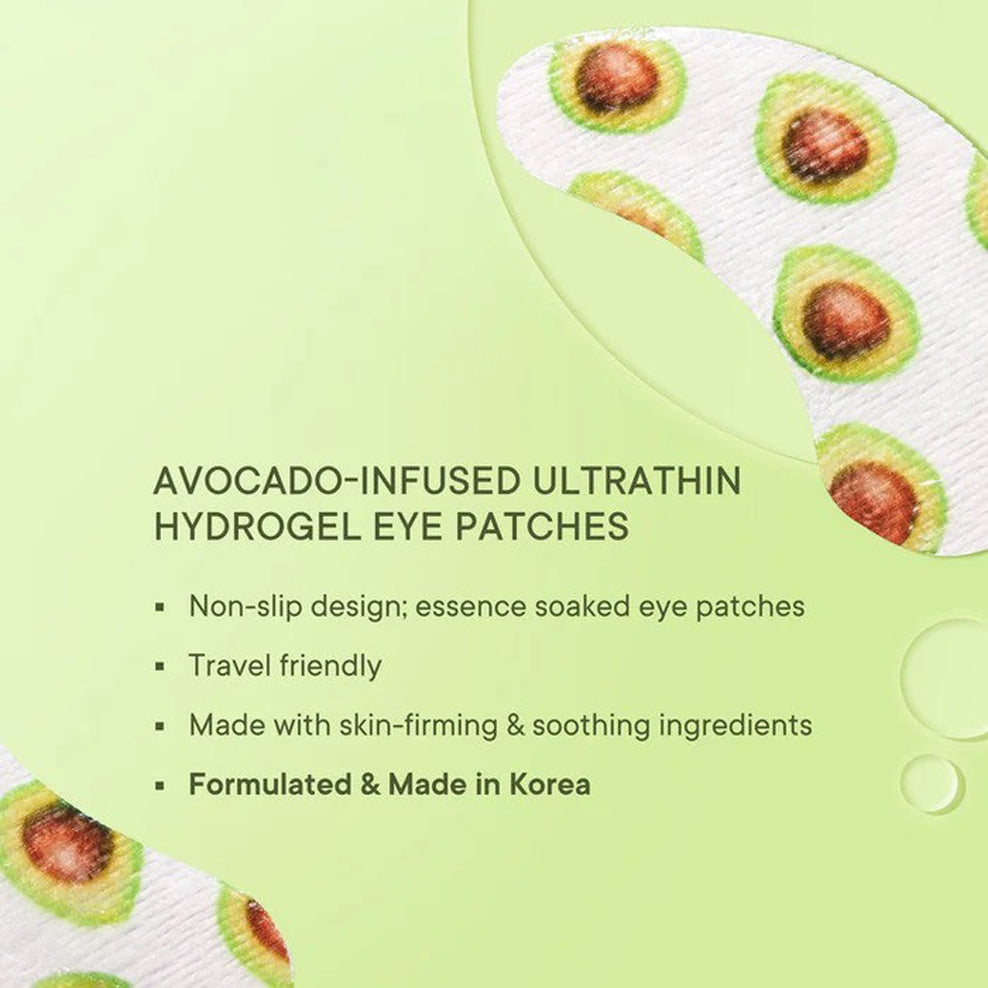 Quench Bravocado Brightening Under Eye Hydrogel Mask