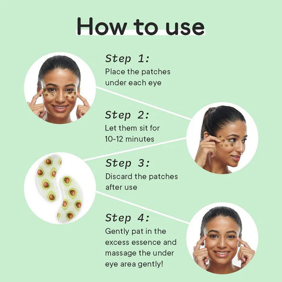 Quench Bravocado Brightening Under Eye Hydrogel Mask