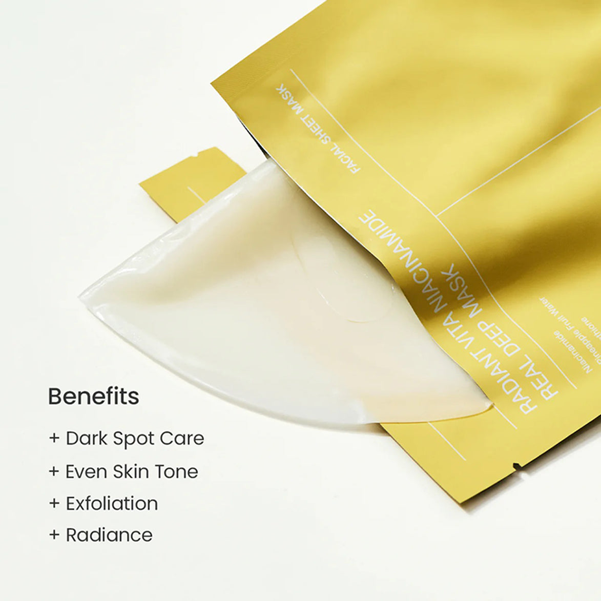 Biodance Radiant Vita Niacinamide Real Deep Mask 34g*4