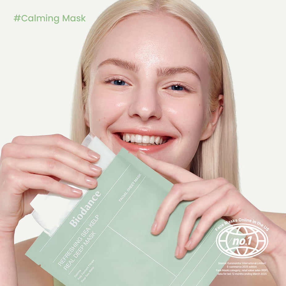 Biodance Refreshing Sea Kelp Real Deep Mask 34g*4