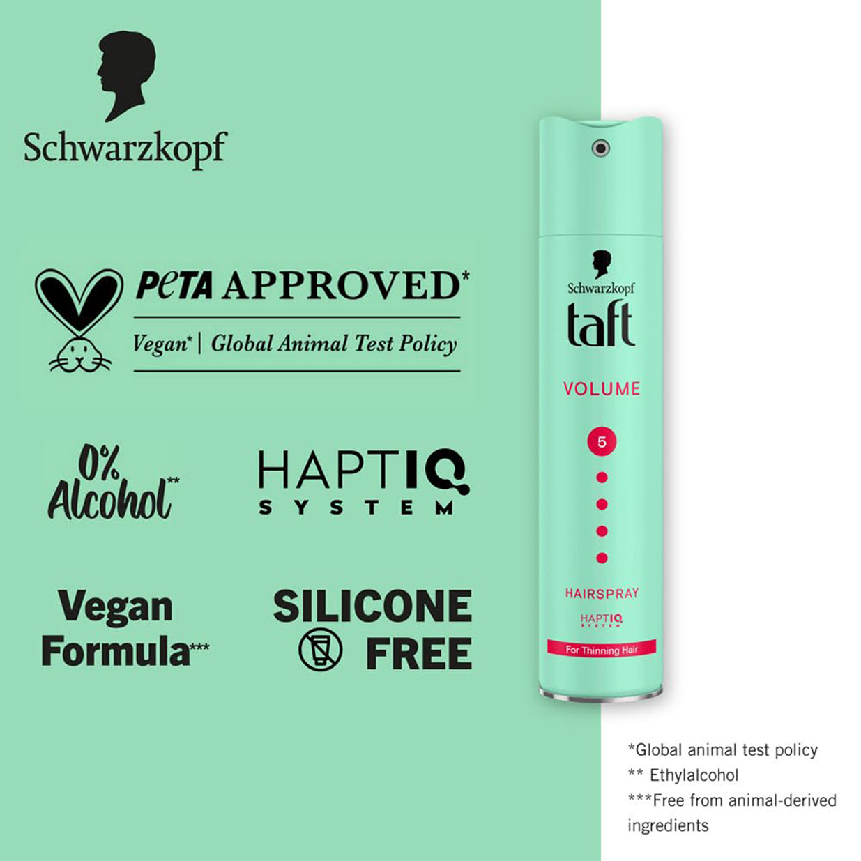 Schwarzkopf Taft Thinning Hair Spray 250ML