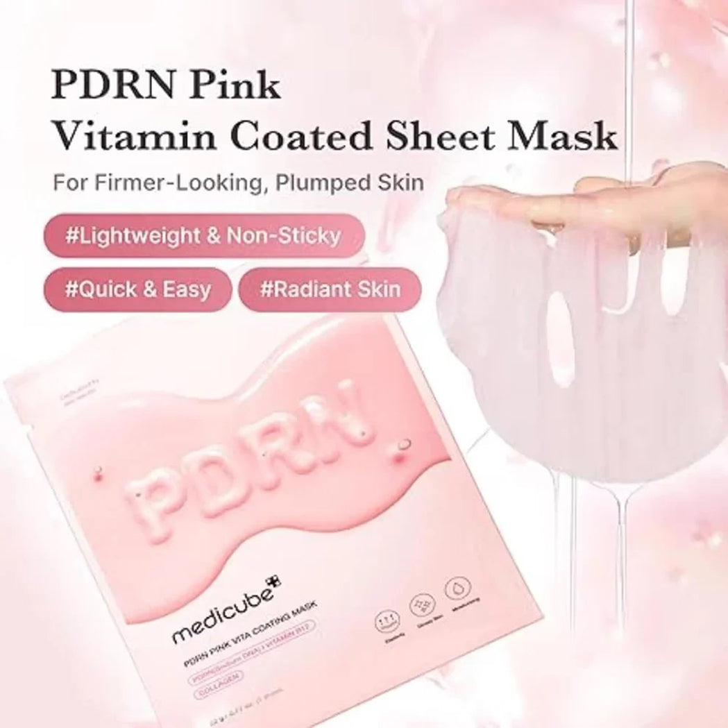 Medicube Pdrn Pink Vita Coating Mask 22g
