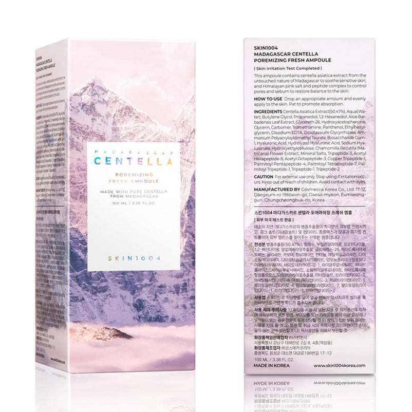 Skin 1004 Madagascar Centella Poremizing Fresh Ampoule 100ml