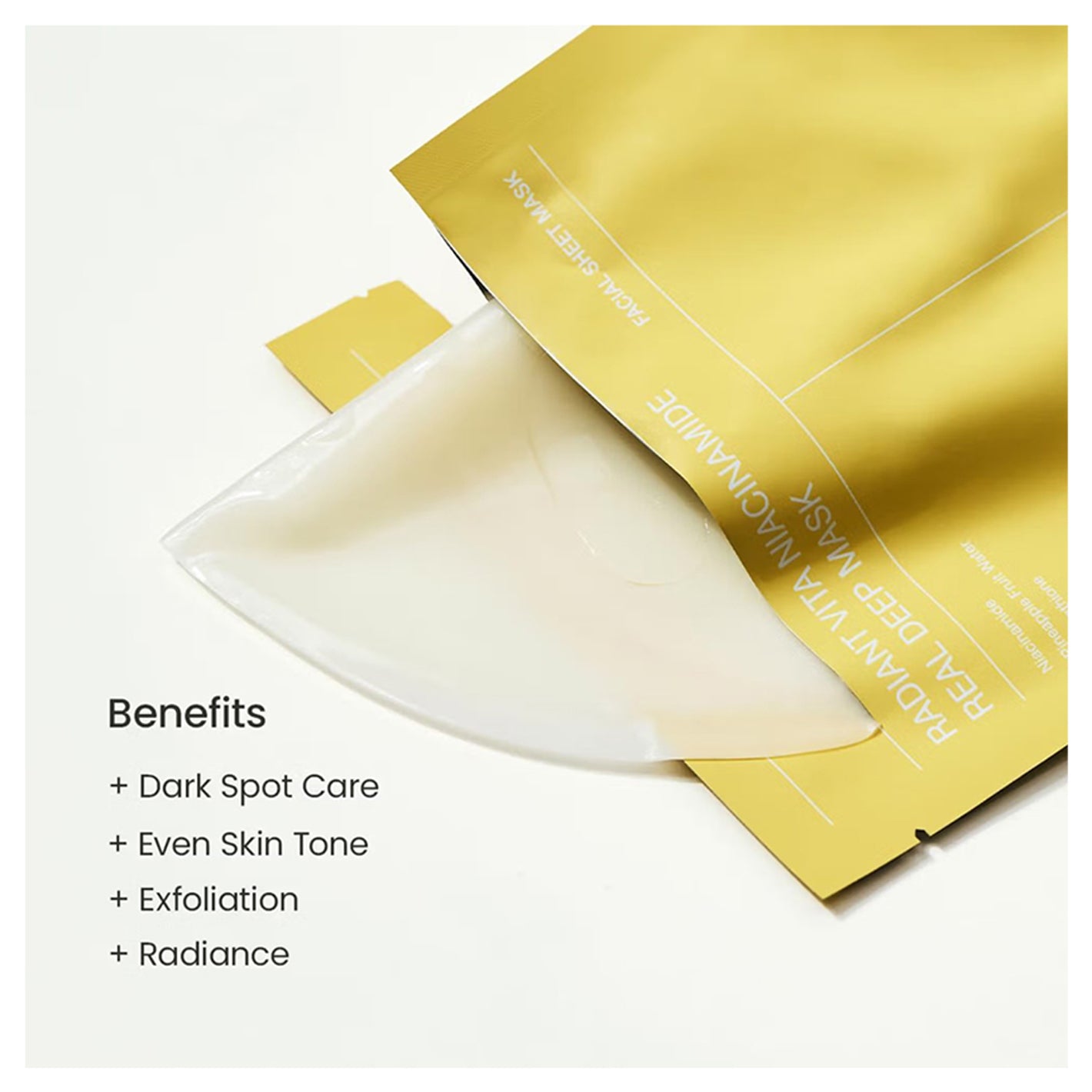 Biodance Radiant Vita Niacinamide Real Deep Mask 34g