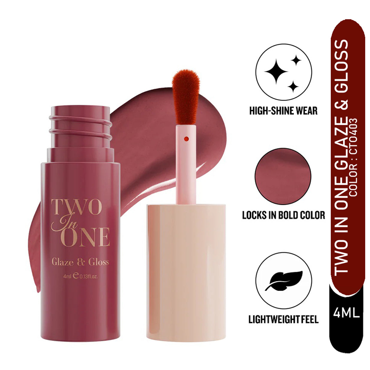 Character Two In One Glaze & Gloss 4ML