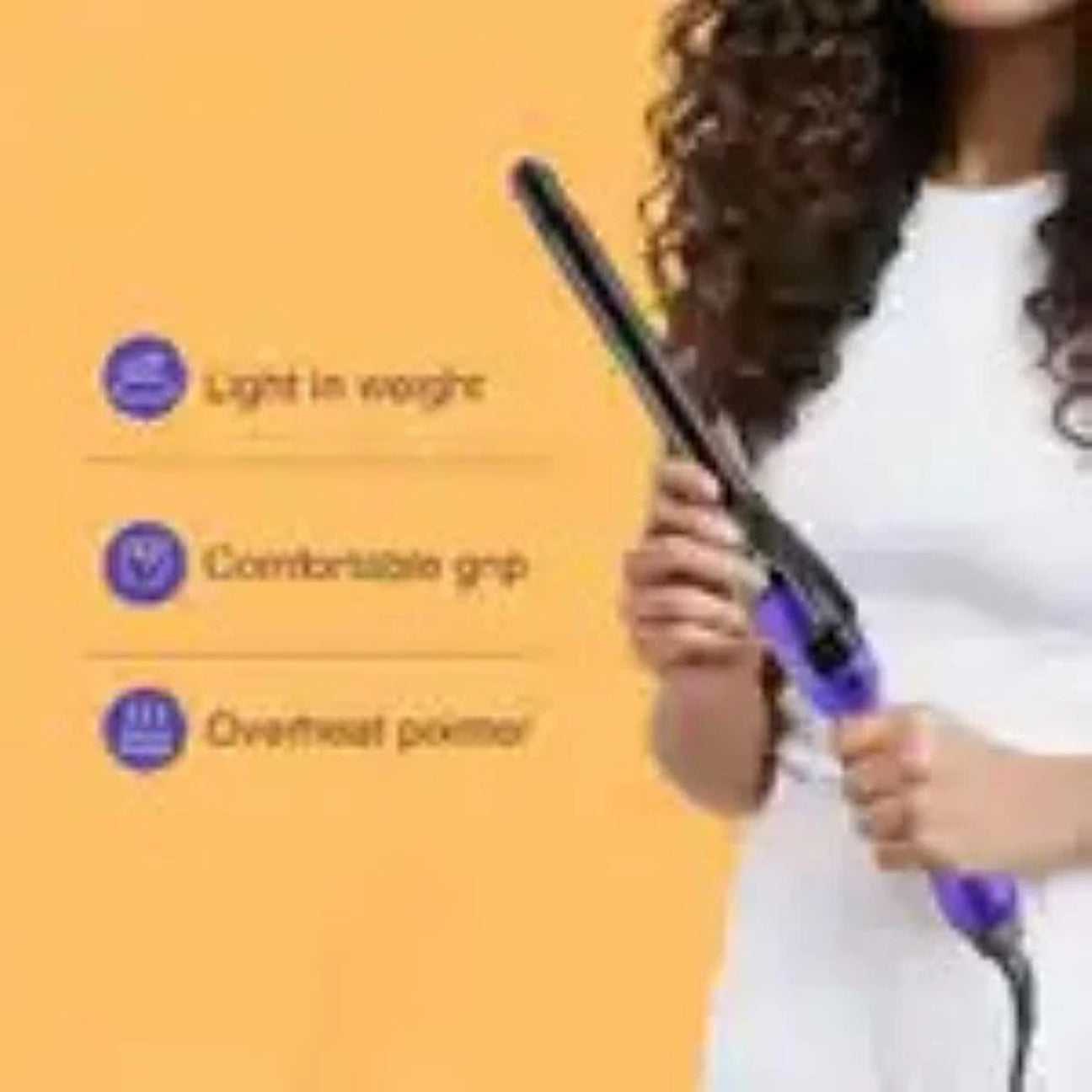Ikonic Me Curl-me-up Hair Styler Purple