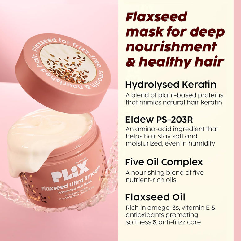 Plix Flaxseed Ultra Smooth Hair Mask 200g