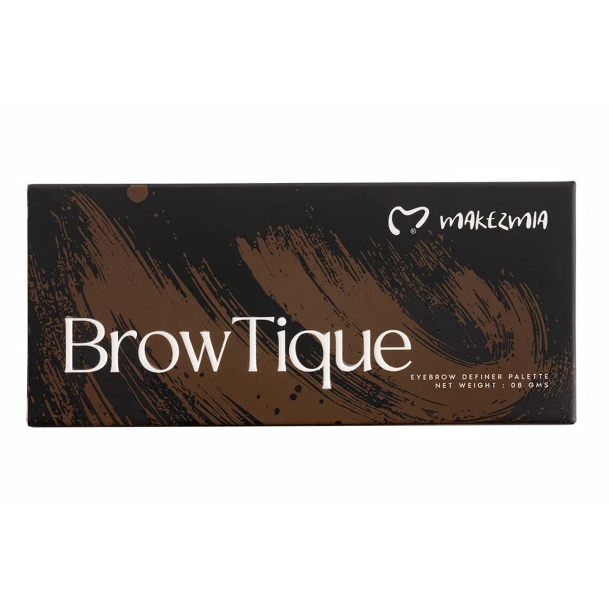 Makezmia BrowTique Eyebrow Definer Palette 3 Brow Powders+Styling Wax 8G