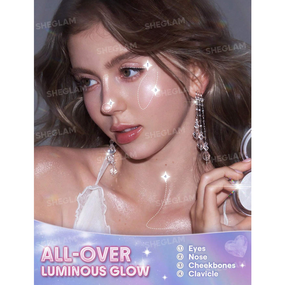 Sheglam Crystal Intentions High Vibration Blushlighter 5g