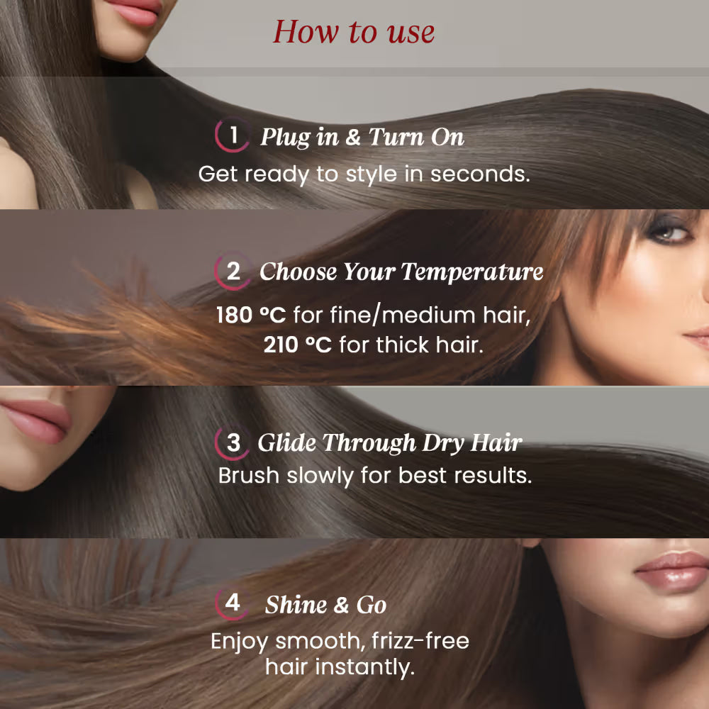 UrbanYog MakeMeeBold Frizz Free Straightening Brush