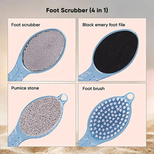 Vega Foot Scrubber (4 in 1) - PD-02