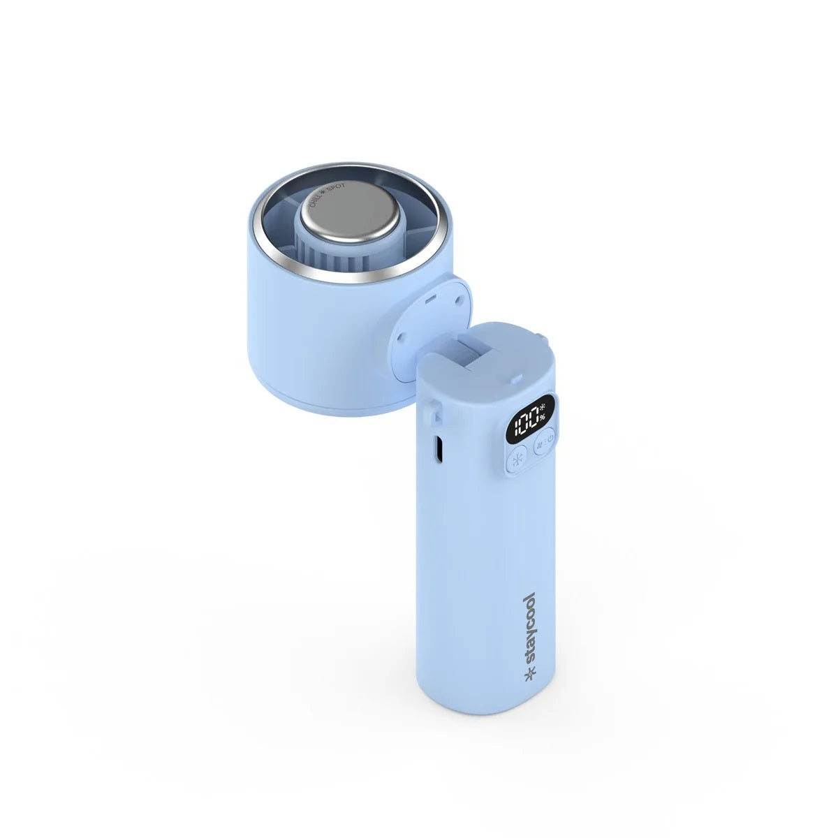 Staycool Turbo+ Foldable Handheld Ice Cooling Fan