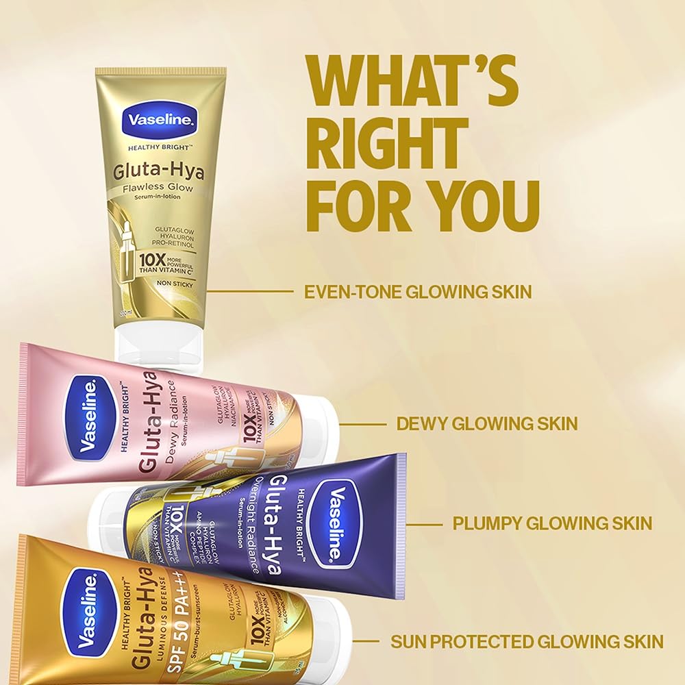 Vaseline Gluta-Hya Flawless Glow Serum-in-Lotion