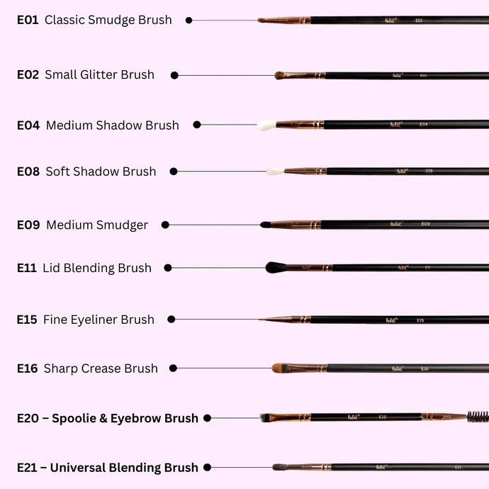 Felic 21 Brush Set Little Luxe Brush Set (Set Of 19)