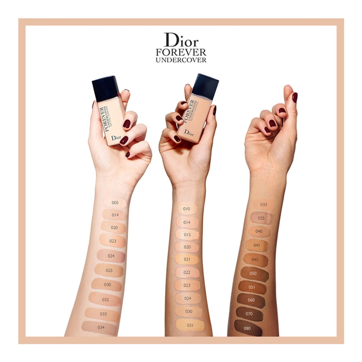 Dior Skin Forever Undercover Foundation 30Ml