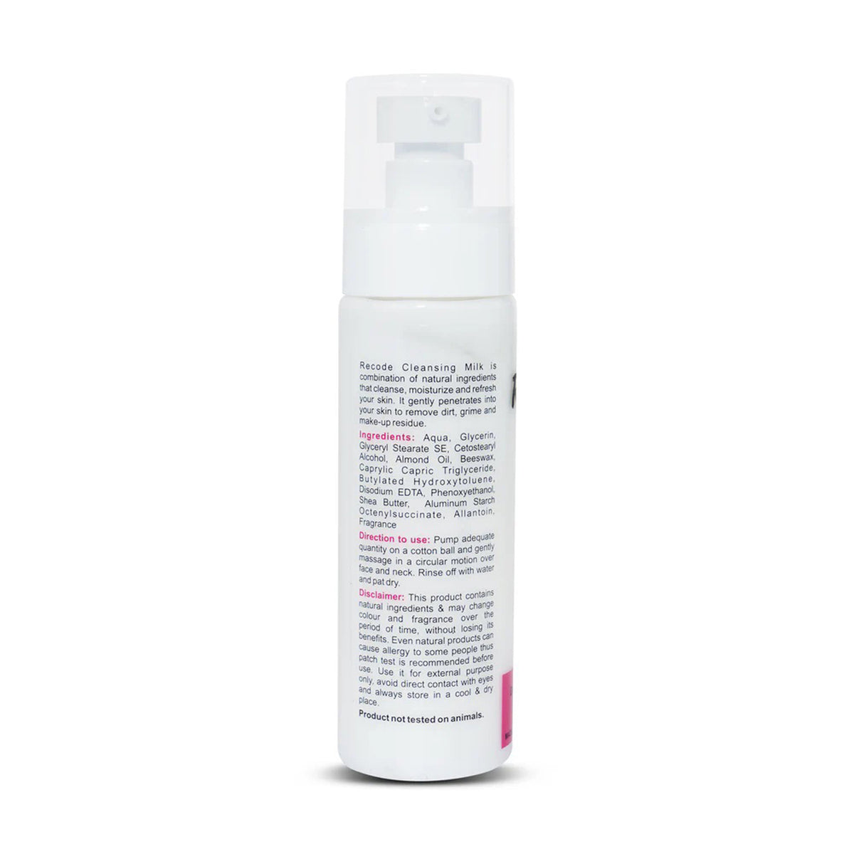 Recode Cleansing Milk 100Ml