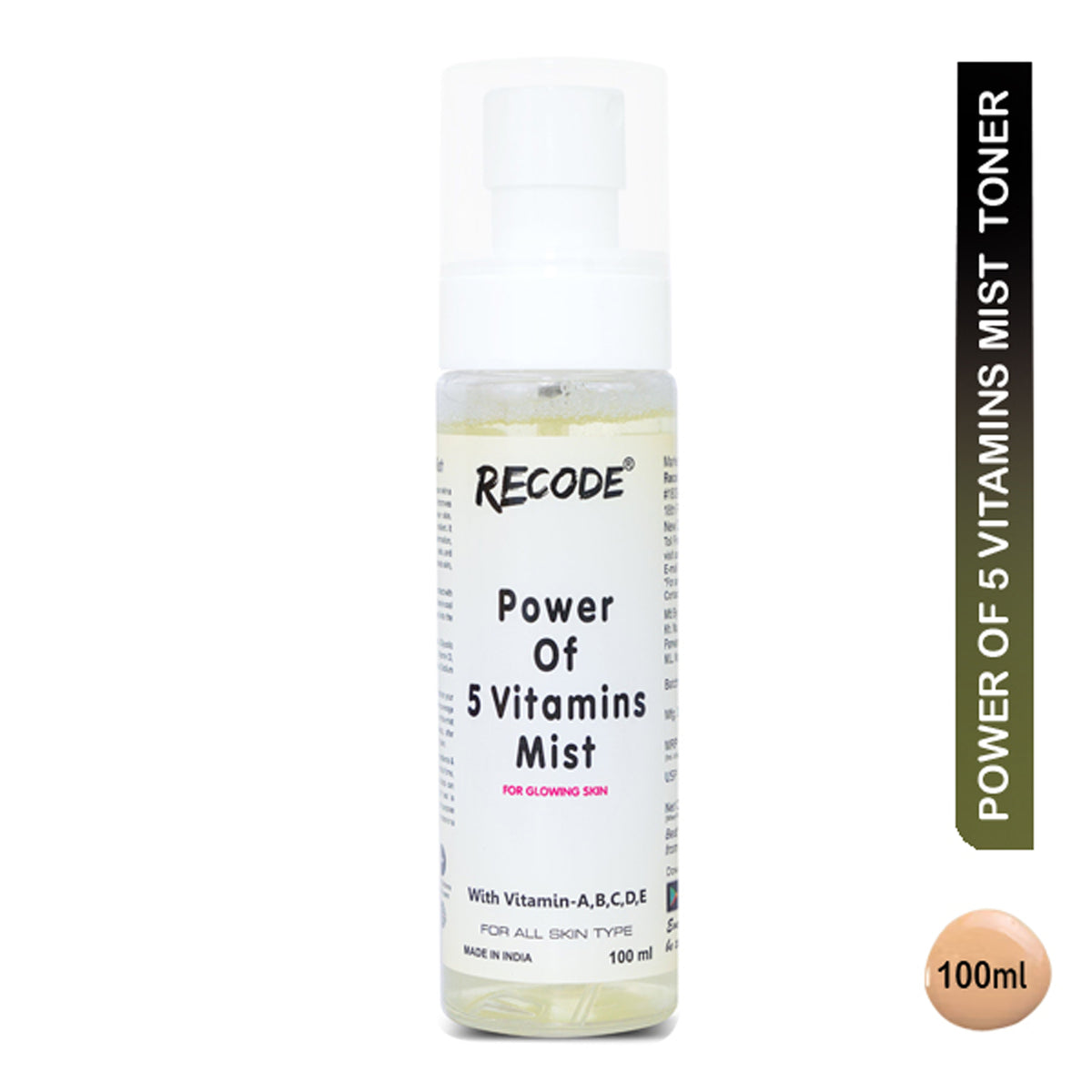 Recode Face Toning Mist