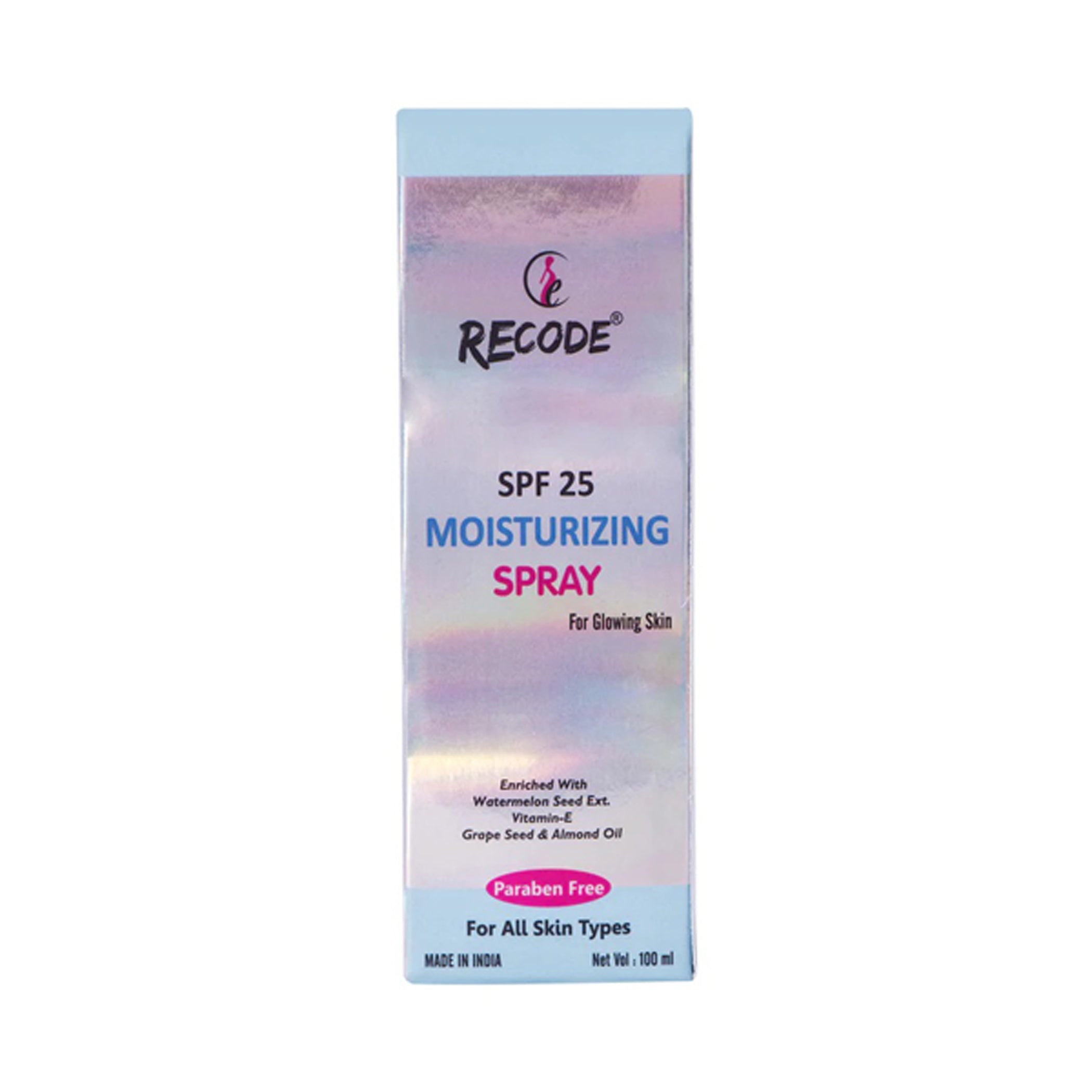 Recode Spf 25 Moisturizing Spray 100ML