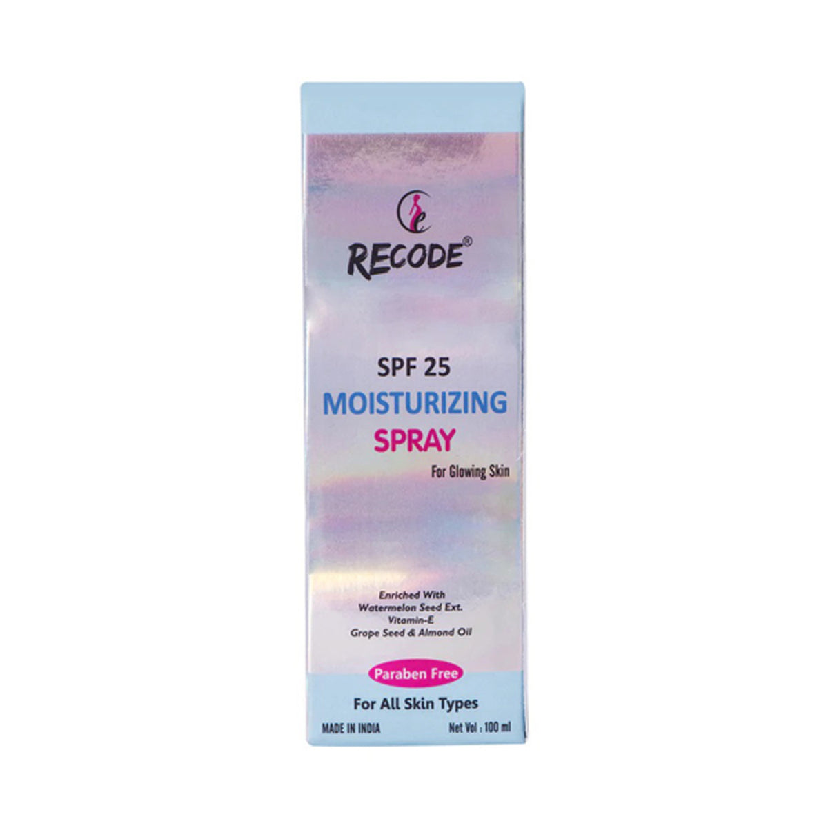 Recode Spf 25 Moisturizing Spray 100ML