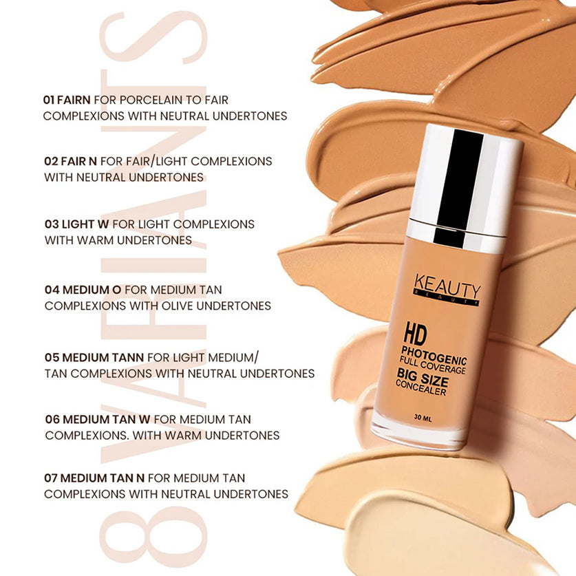 Keauty Beauty Hd Photogenic Full Coverage Concealer