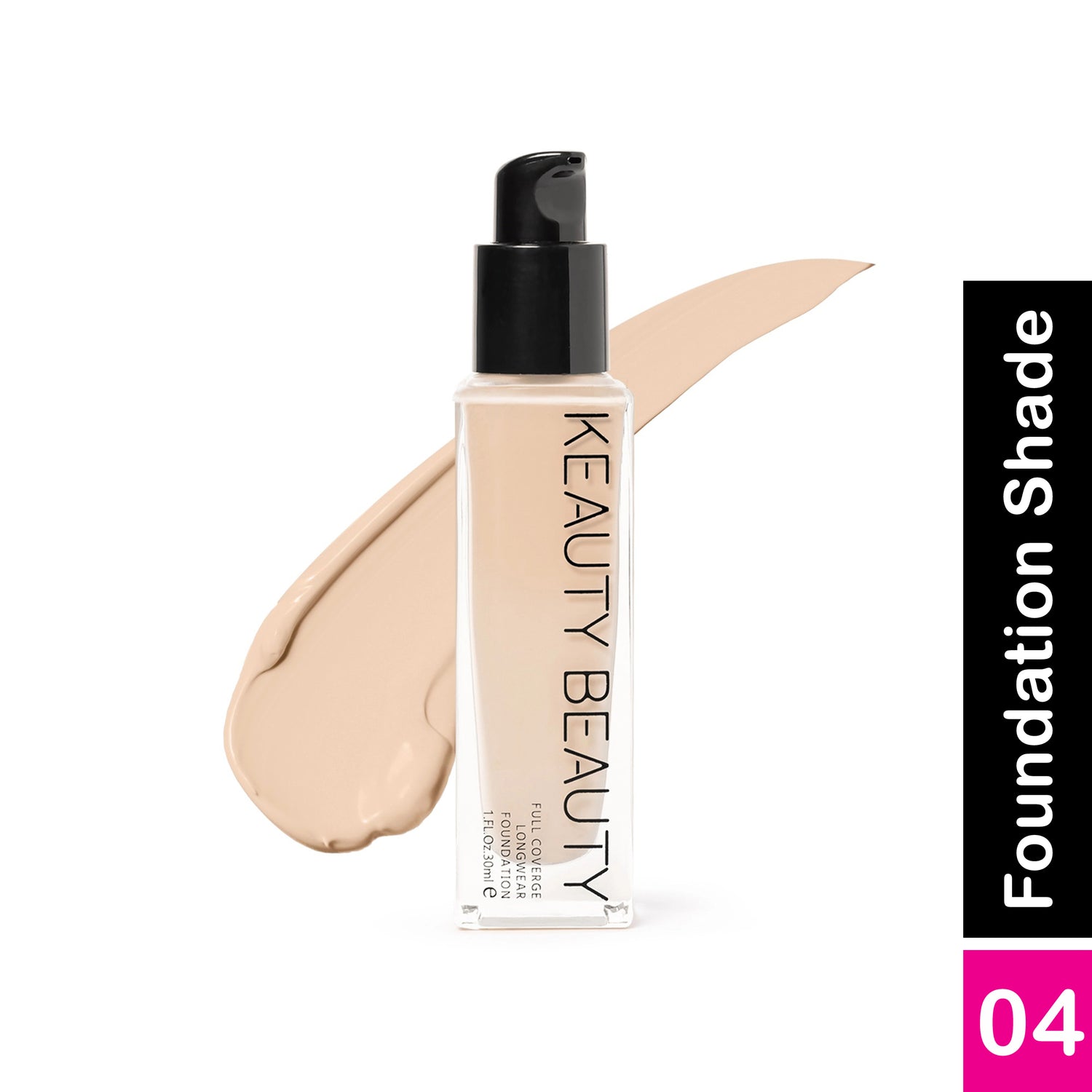 Keauty Beauty Full Coverage Long Wear Foundation
