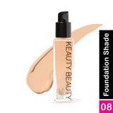 Keauty Beauty Full Coverage Long Wear Foundation
