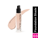 Keauty Beauty Full Coverage Long Wear Foundation