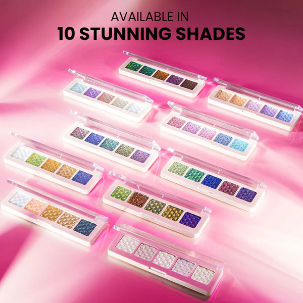 Shopaarel 5 Color Sparkle Eyeshadow Palette