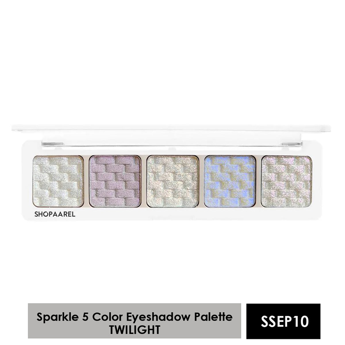 Shopaarel 5 Color Sparkle Eyeshadow Palette
