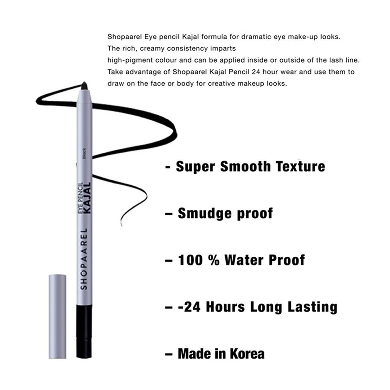 Shopaarel Eye Kajal Pencil 0.5G