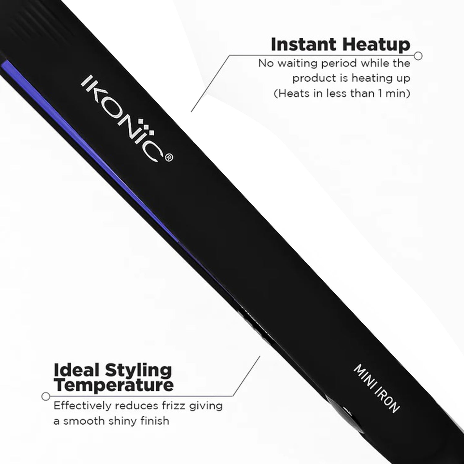 Ikonic Mini Hair Iron Straightner