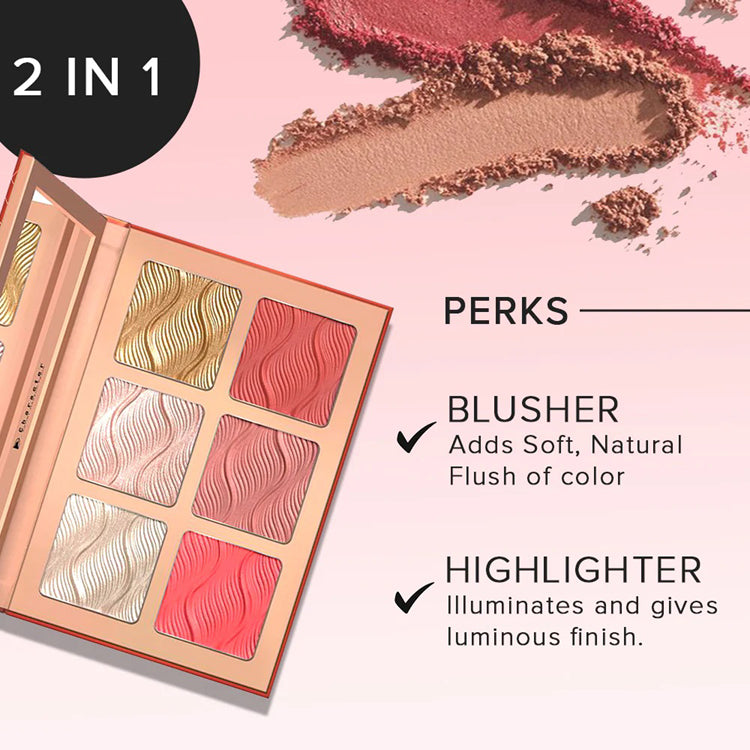 Character Pro Glow & Blush Palette