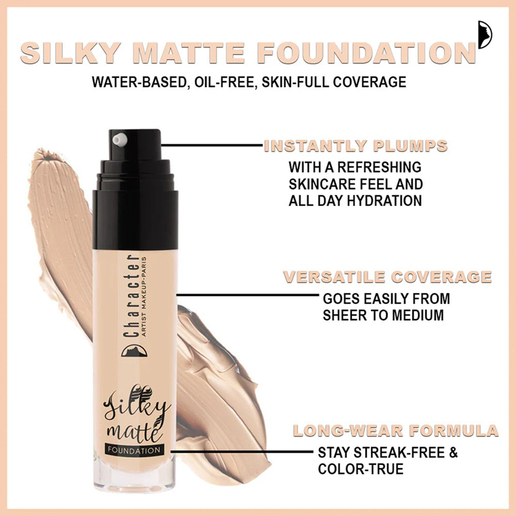 Character Silky Matte Foundation 20G