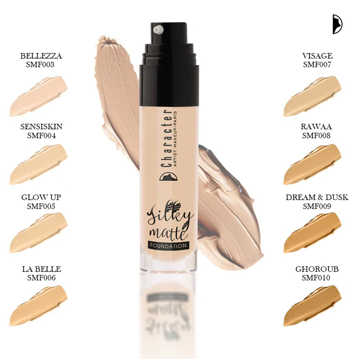 Character Silky Matte Foundation 20G