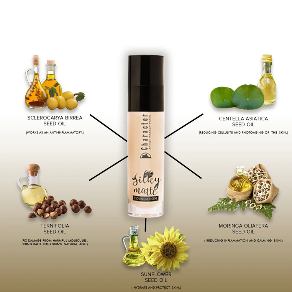 Character Silky Matte Foundation 20G