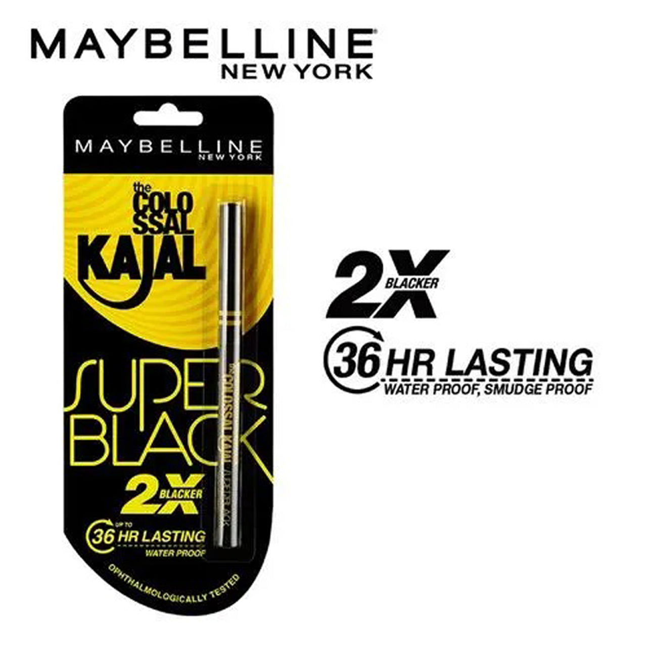 Maybelline Colossal Kajal Super Black 0.35G