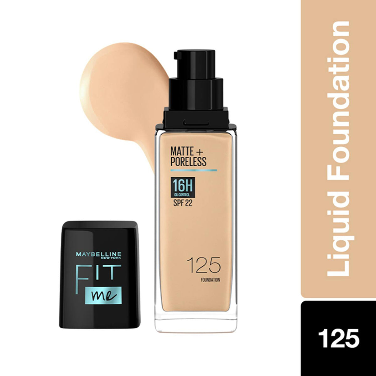 Maybelline Fit Me Matte + Poreless Liquid Foundation 30Ml